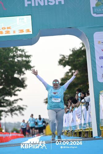 Race photo from KBP City Run 2024