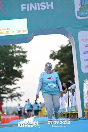 Race photo from KBP City Run 2024
