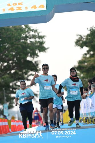 Race photo from KBP City Run 2024