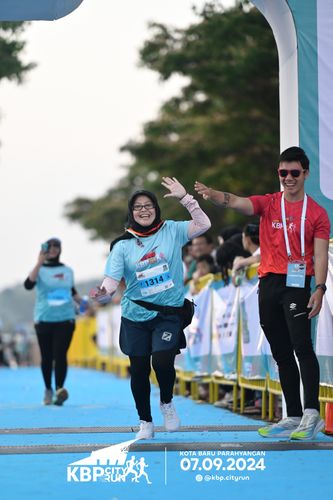 Race photo from KBP City Run 2024