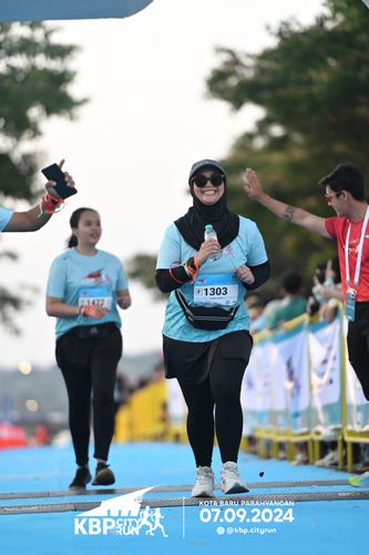 Race photo from KBP City Run 2024