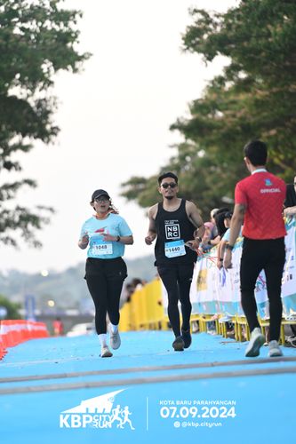 Race photo from KBP City Run 2024