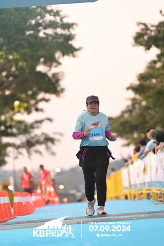 Race photo from KBP City Run 2024