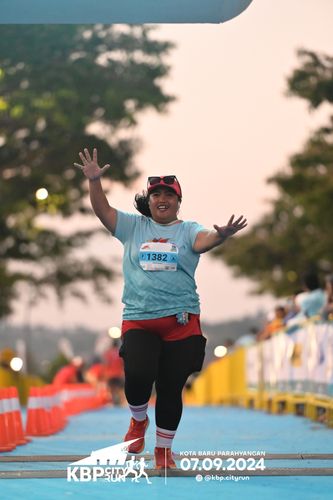 Race photo from KBP City Run 2024