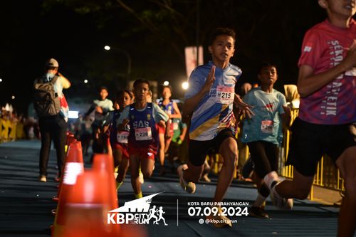 Race photo from KBP City Run 2024