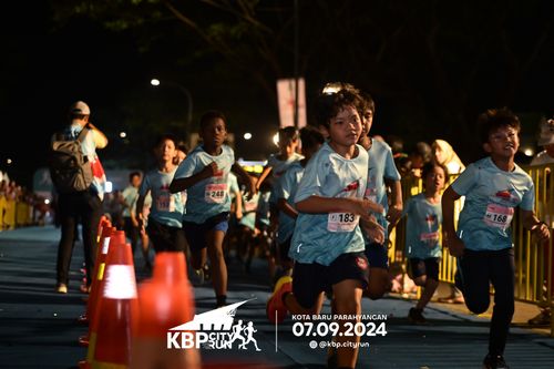 Race photo from KBP City Run 2024