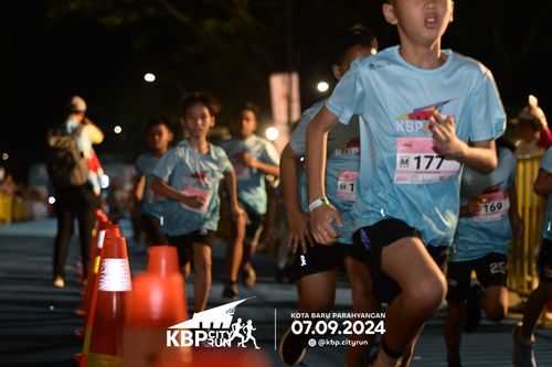 Race photo from KBP City Run 2024