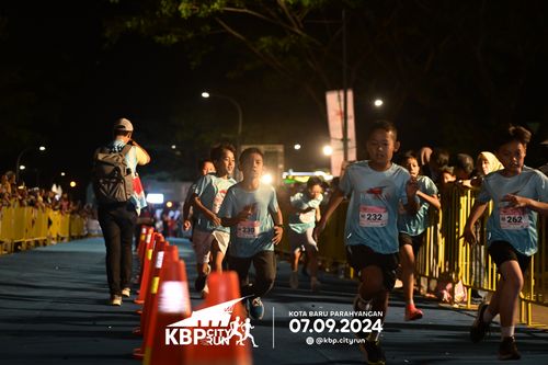 Race photo from KBP City Run 2024