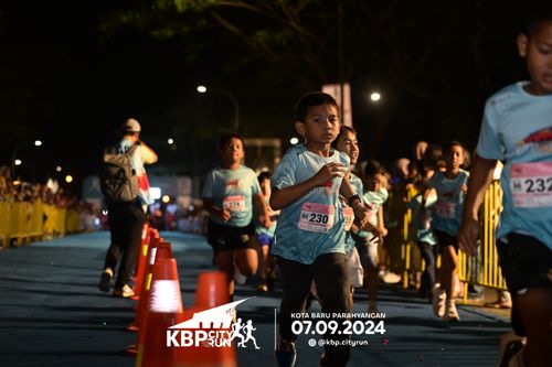 Race photo from KBP City Run 2024