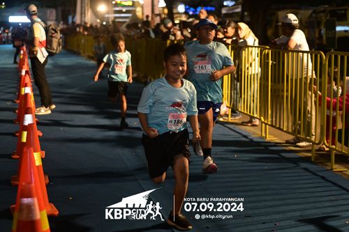 Race photo from KBP City Run 2024