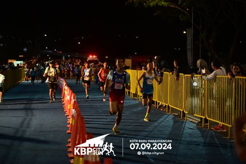 Race photo from KBP City Run 2024