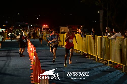 Race photo from KBP City Run 2024
