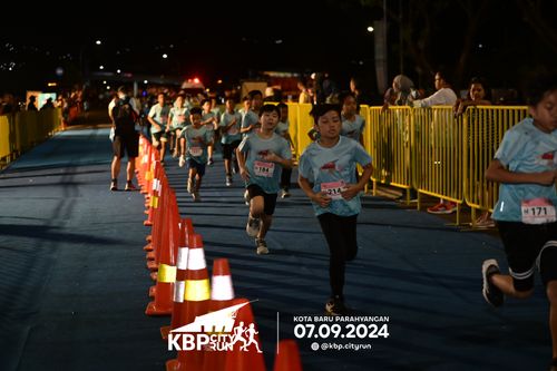 Race photo from KBP City Run 2024