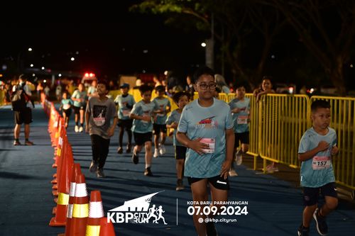 Race photo from KBP City Run 2024