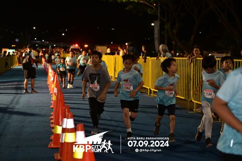 Race photo from KBP City Run 2024