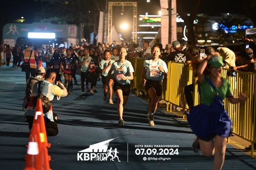 Race photo from KBP City Run 2024