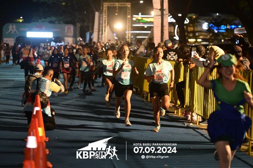 Race photo from KBP City Run 2024