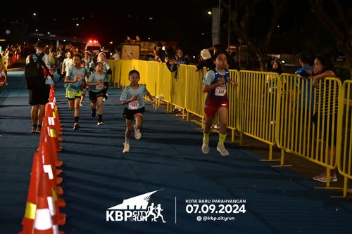 Race photo from KBP City Run 2024
