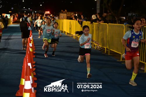 Race photo from KBP City Run 2024