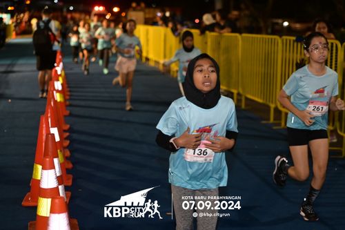 Race photo from KBP City Run 2024