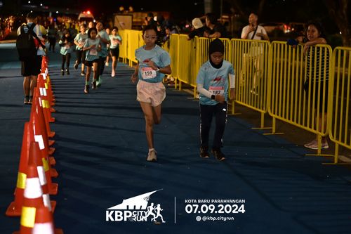 Race photo from KBP City Run 2024