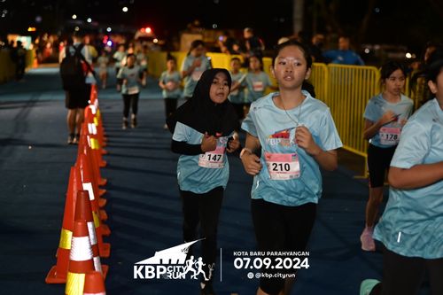Race photo from KBP City Run 2024