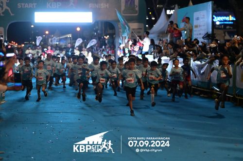 Race photo from KBP City Run 2024