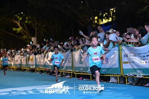 Race photo from KBP City Run 2024