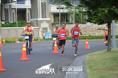 Race photo from KBP City Run 2024