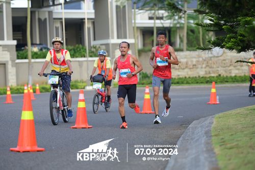 Race photo from KBP City Run 2024