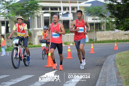 Race photo from KBP City Run 2024