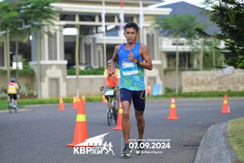 Race photo from KBP City Run 2024