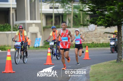 Race photo from KBP City Run 2024