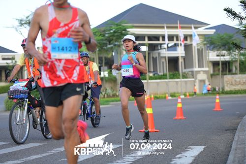 Race photo from KBP City Run 2024