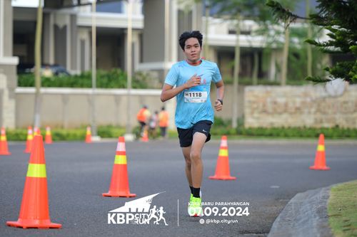 Race photo from KBP City Run 2024