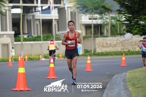 Race photo from KBP City Run 2024