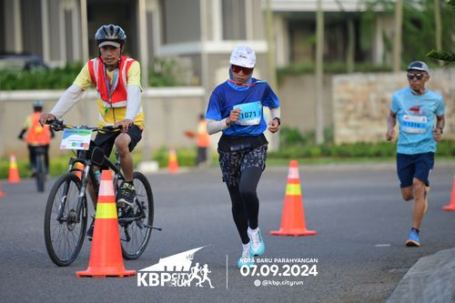 Race photo from KBP City Run 2024