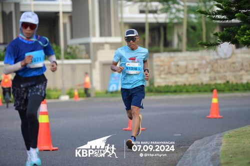 Race photo from KBP City Run 2024