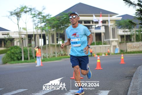 Race photo from KBP City Run 2024