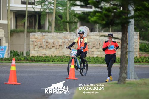 Race photo from KBP City Run 2024