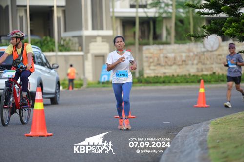 Race photo from KBP City Run 2024
