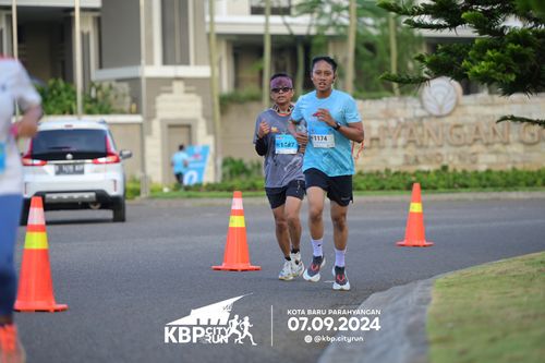 Race photo from KBP City Run 2024