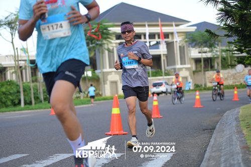 Race photo from KBP City Run 2024