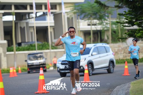 Race photo from KBP City Run 2024