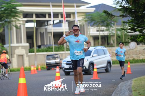 Race photo from KBP City Run 2024