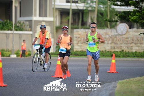 Race photo from KBP City Run 2024
