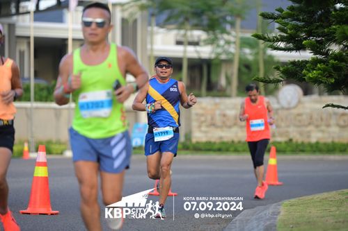 Race photo from KBP City Run 2024