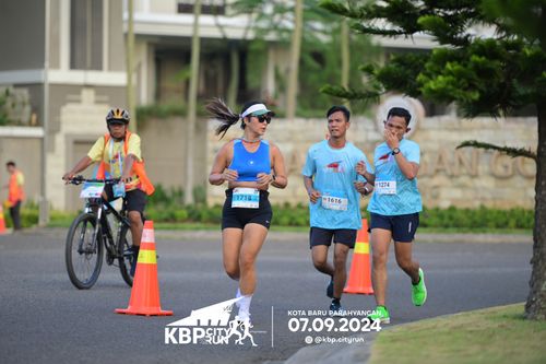 Race photo from KBP City Run 2024