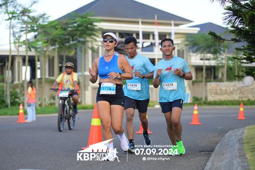 Race photo from KBP City Run 2024