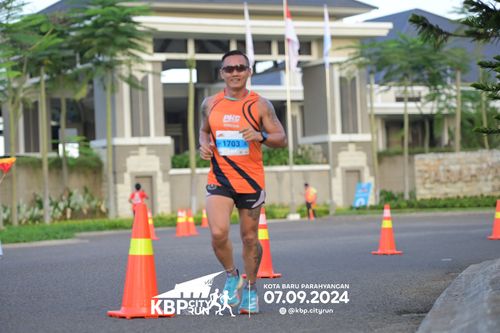 Race photo from KBP City Run 2024